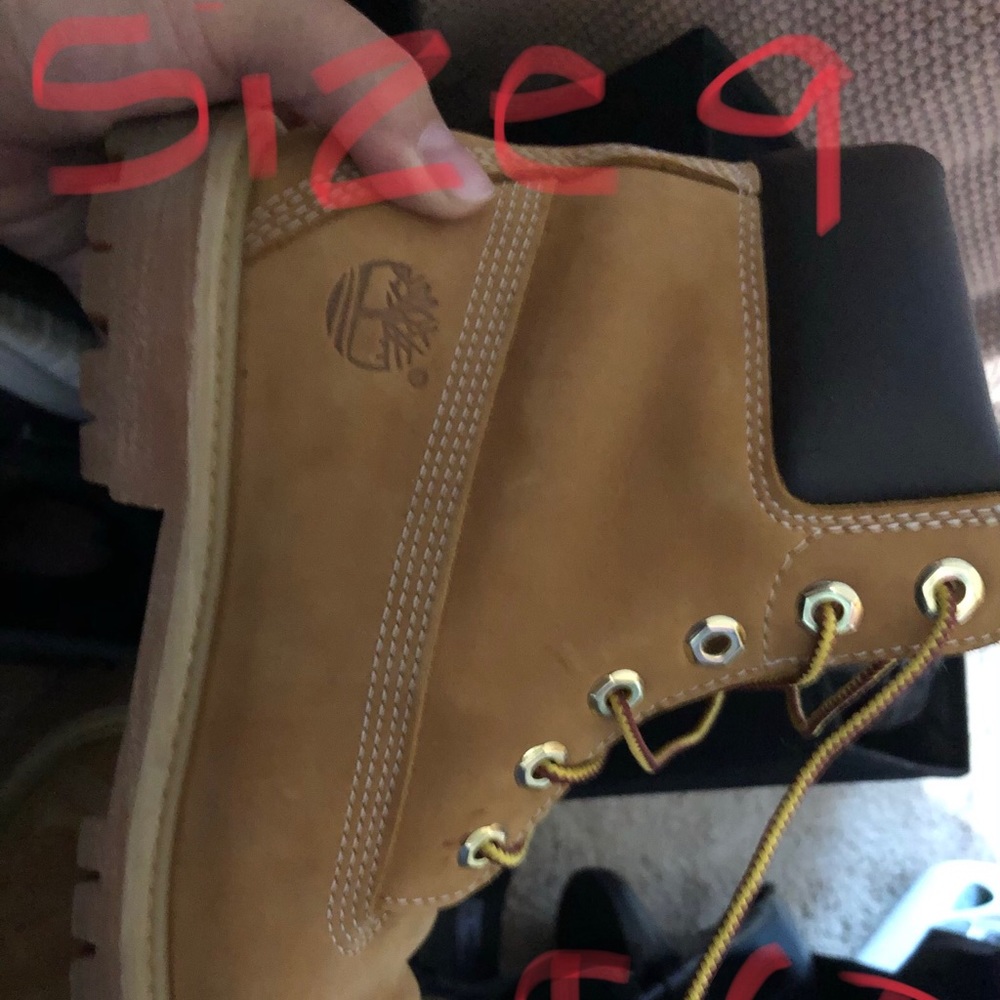 Timberland boots size 9 women in men 7 1/2